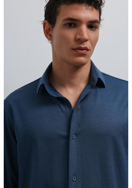 Indigo Relax Fit Erkek Gömlek fırsatları