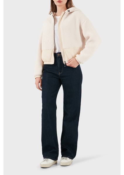 Yumuşak Dokulu Regular Fit Kapüşonlu Mont Bayan Mont EW001371 AF16465 U1144 fiyatları