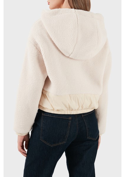 Yumuşak Dokulu Regular Fit Kapüşonlu Mont Bayan Mont EW001371 AF16465 U1144 modelleri