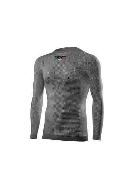 Sıx2 4 Mevsim Termal Uzun Kollo Tişört Koyu Gri Unisex