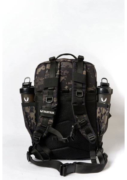 Camo Black 30L Termal Yemek Bölmeli Sırt Çantası modelleri