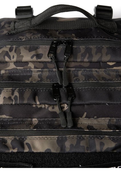 Camo Black 30L Termal Yemek Bölmeli Sırt Çantası