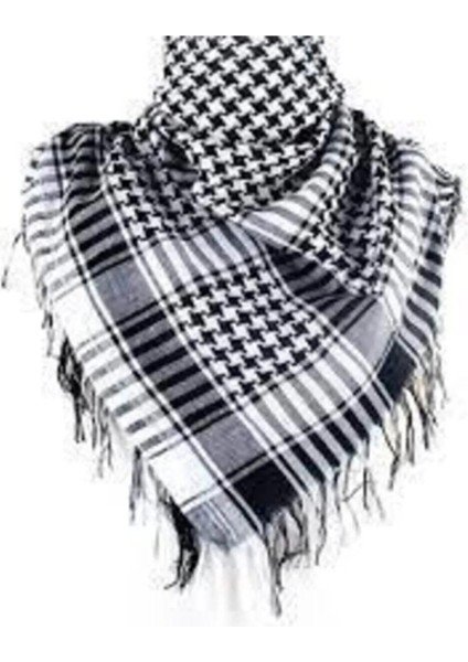 Lot 20 Li, Siyah Beyaz Şal.kefiye Model . Kare Puşi indirimleri