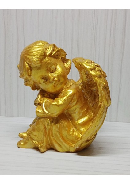 Evlilik Yıl Dönümü Hediyesi Kız Arkadaşa Doğum Günü Hediyesi Melek Figürü - Polyester