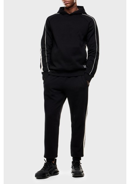 Pamuklu Regular Fit Lastikli Paça Logolu Şerit Detaylı Jogger Pantolon Erkek Pantolon 7M000974 AF10377 UC001 fiyatları