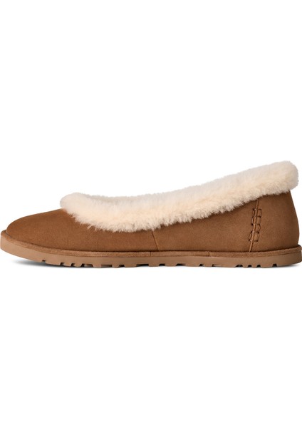 Süet Taba Kadın Babet 1178111 modelleri