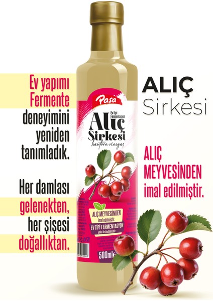 Alıç Sirkesi 500 ml fiyatları