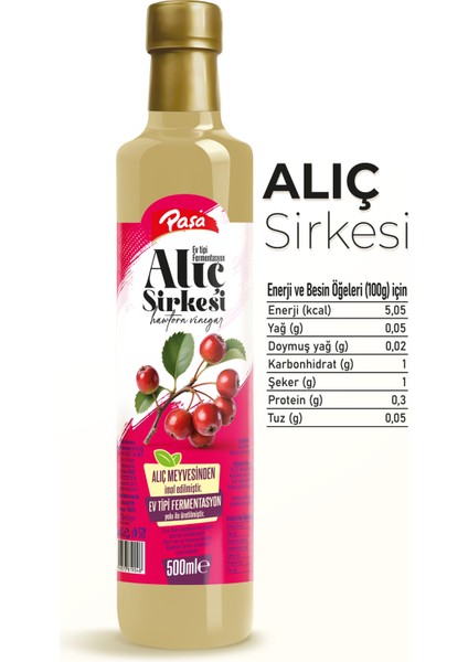 Alıç Sirkesi 500 ml modelleri