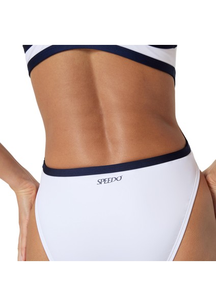 Jetstream Solid Bound Cut Out Kadın Yüzücü Mayosu