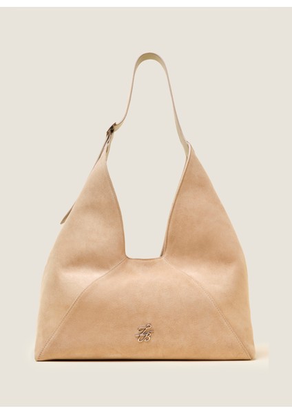 Bej Kadın Omuz Çantası 25FW348