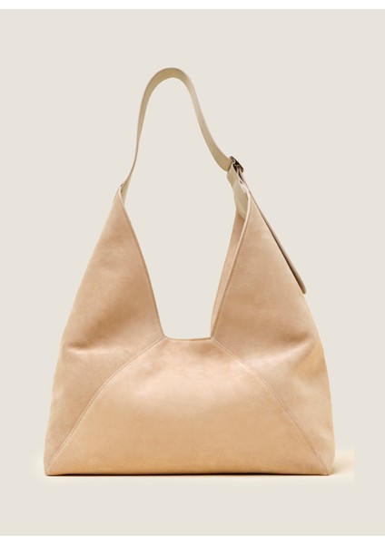 Bej Kadın Omuz Çantası 25FW348 fırsatları