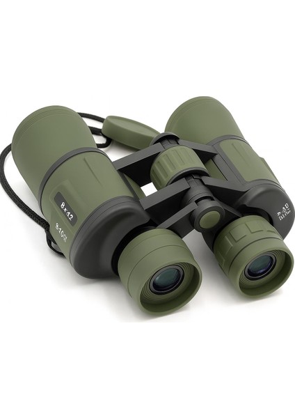 8X40 Zoomlu Yeşil El Dürbünü