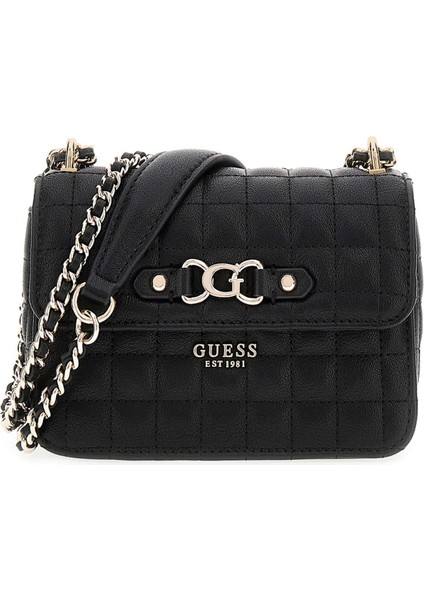 Siyah Kadın Omuz Çantası HWQG8424780-BLA