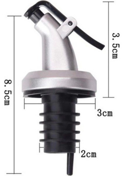 2'li Kapaklı Şişe Ucu Servis Aparatı Damlalık Yağdanlık Sirkelik Tıpa Tapa Mantar modelleri