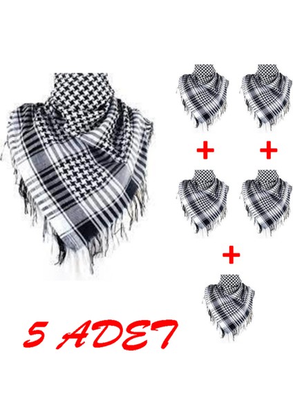 Lot 5li . Unisex Günlük Kullanıma Uygun Büyük Boy Puşi Şal