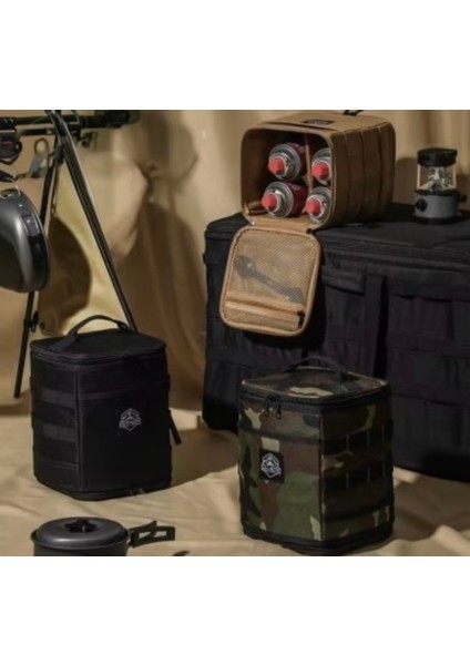 Gr1 Khaki 2'li Kamp Malzeme Çantası
