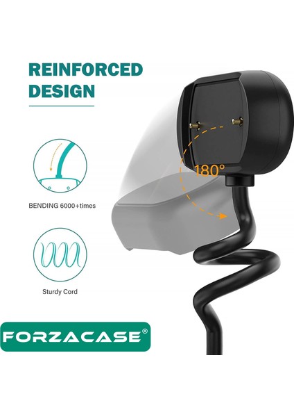 Amazfit T-Rex Ultra /gtr4/gtr4 Pro/gts4/gtr3 Pro ile Uyumlu USB Manyetik Şarj Kablosu 1 Metre - FC017 modelleri