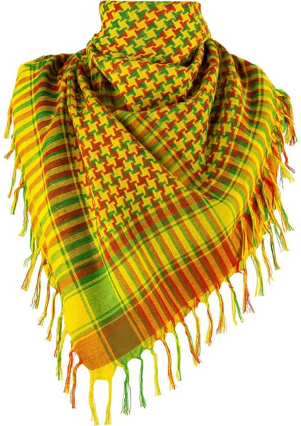 Puşi Kefiye Yöresel Şalçok Renkli