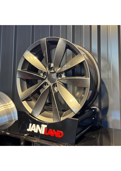 Kampanya! Jantland - 17" 4X100 Lugano Gunmetal Jant Takımı (4ADET) fiyatları