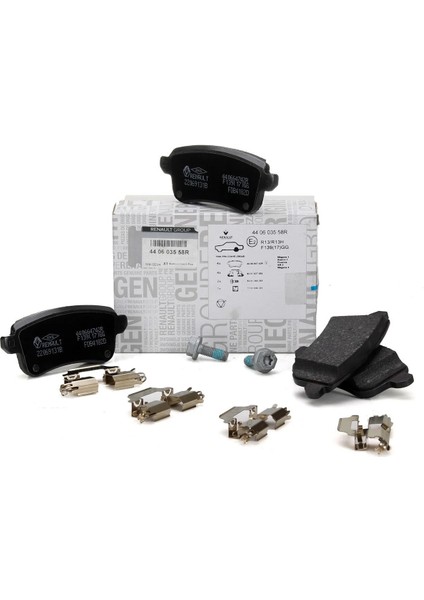 FREN BALATASI ARKA MEGANE IV 15-MEGANE III-SCENIC III-FLUENCE 08-JUKE 16- OTOMATIK ELFREN SISTEMLI MAIS 440603558R fiyatları