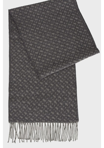 30 x 168 cm Logolu Yünlü Saçaklı Atkı Erkek Atkı 50549851 030 fiyatları