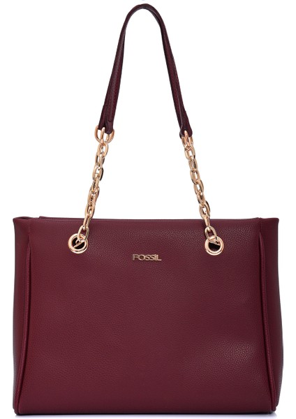 Bordo Kadın Omuz Çantası 05FM25K1264