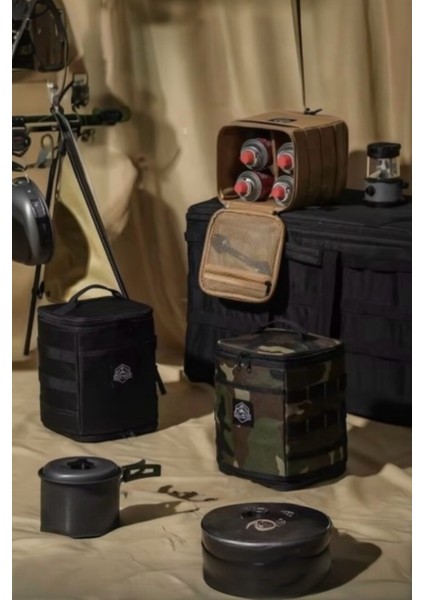 Gr8 Khaki Kamp Oçak Gazı Depolama ve Malzeme Çantası