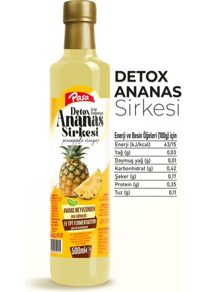 Detoks Ananas Sirkesi 500 ml modelleri