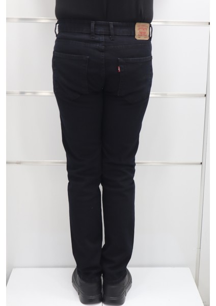 Fistan Store Erkek Lacivert Normal Bel Dar Kesim Boru Paça Jean Pantolon fırsatları