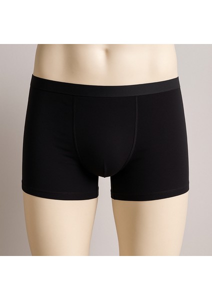 3’lü Paket Erkek Bambu Boxer Siyah