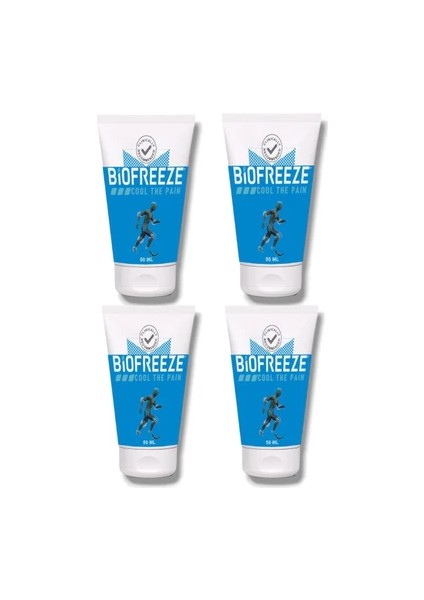 Kas Iskelet Bel Sırt Eklem Fıtık Vb. Tüm Vücut Ağrılarında Etkili Krem 50 ml x 4 Adet