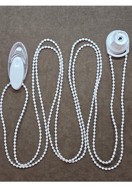 Zebra ve Stor Perde Mekanizma Zincir Kapak Tamir Seti Beyaz fiyatları