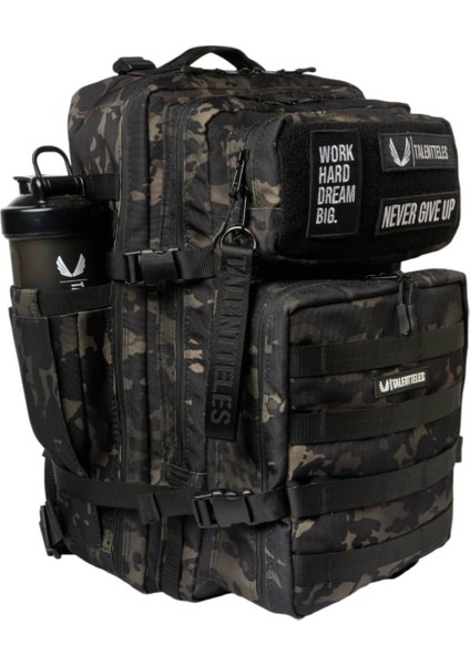 Camo Black 25L Sırt Çantası