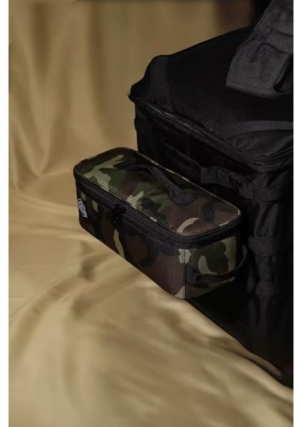 Gr1 Camo 3'lü Kamp Malzeme Çantası Seti