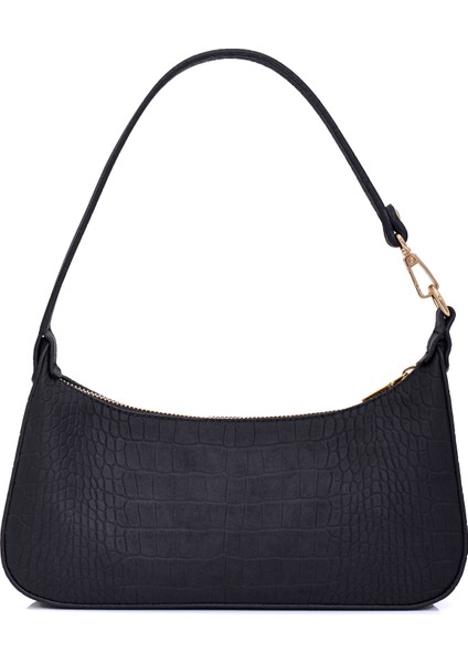 Siyah Kadın Omuz Çantası 05FM25K1252 fırsatları