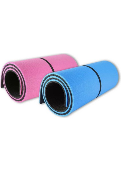 Yoga Mat 10 mm Mavi-Siyah fiyatları
