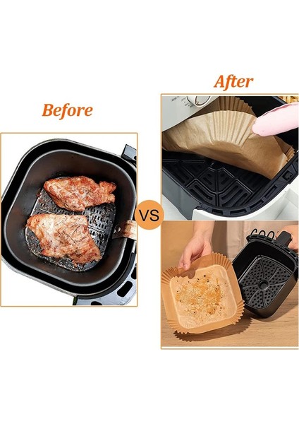 Mitra 50’li Kare Airfryer Kağıdı – Yağ Geçirmez Pişirme Kağıdı 2303030 fiyatları