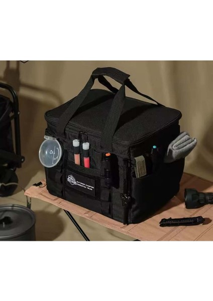 Black 3'lü Kamp Malzeme Çantası Seti Gr1 & Gr4 & Gr8