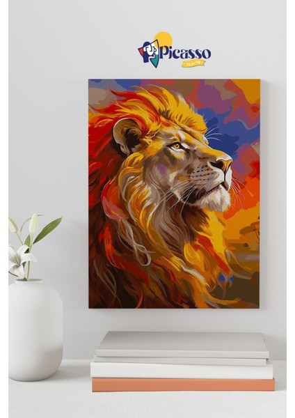 Alemin Aslanı Sayılarla Boyama Seti fırsatları