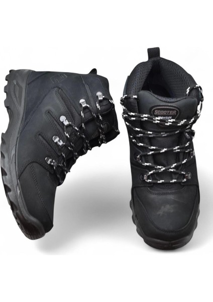 5558 Ortopedik Taban Su Geçirmez Hakiki Deri Outdoor Erkek Bot Ayakkabı indirimleri