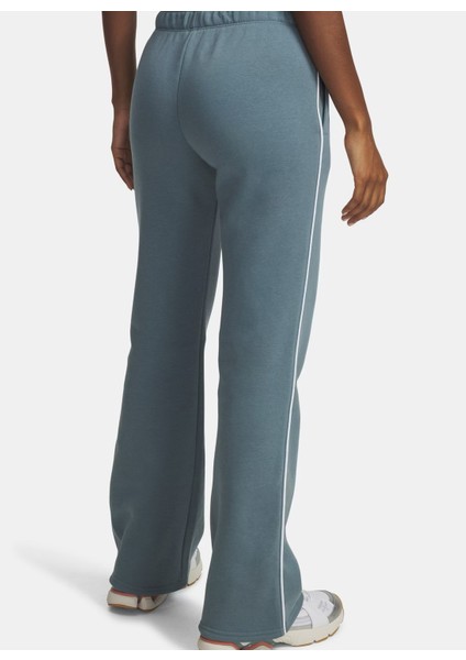 6003711-587-UA Rival Flc Piped Pant Mavi Lastikli Bel Normal Düz Kadın Eşofman Altı fiyatları