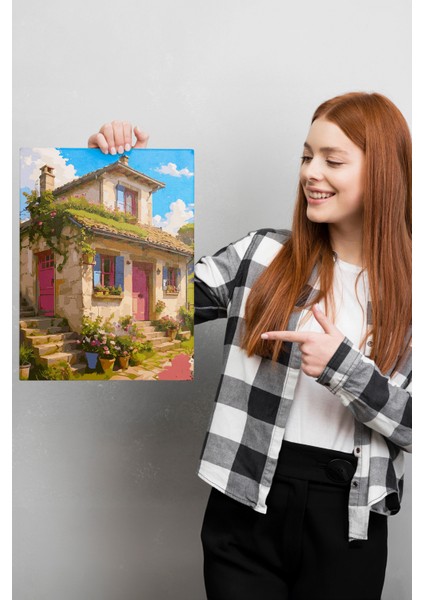 Köy Evi Sayılarla Boyama Seti modelleri