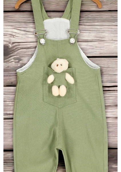 Kız/erkek Çocuk Ayıcıklı Renkli Salopet Unısex Tulum Likralı Esnek Kumaş Ayarlanabilir Askı fiyatları