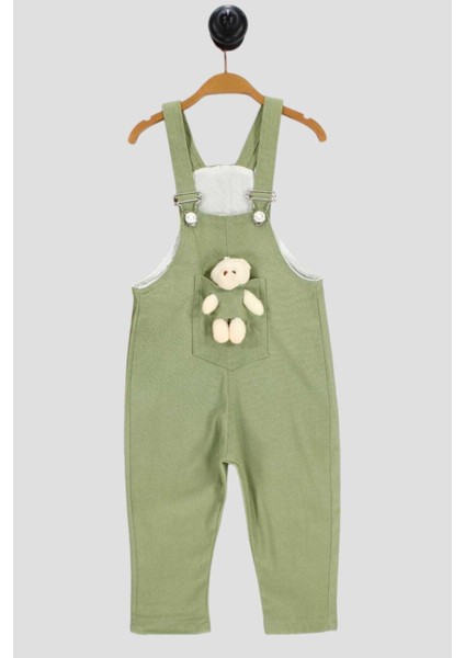 Kız/erkek Çocuk Ayıcıklı Renkli Salopet Unısex Tulum Likralı Esnek Kumaş Ayarlanabilir Askı modelleri