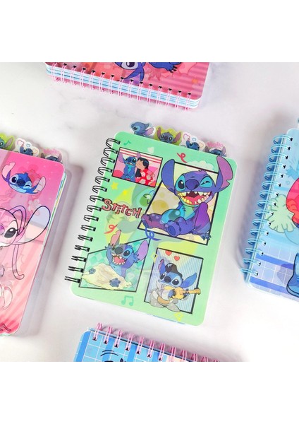 Hologramlı Ayraçlı Defter Stitch modelleri