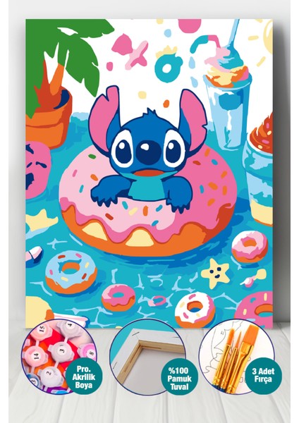 Stik Tatilde Sayılarla Boyama Seti