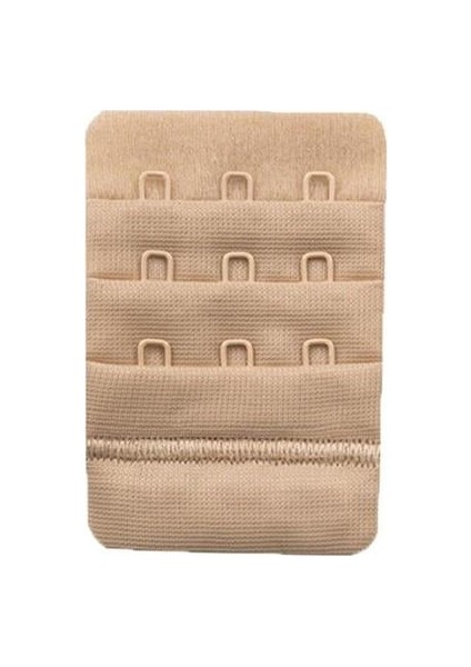 Tekli 3 Kancalı Sütyen Agrafı Ten