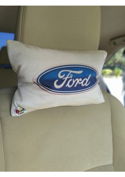 Ford Logo Baskılı Tüm Modellere Uyumlu Araç Boyun Yastığı, Baby Face Kumaş fiyatları