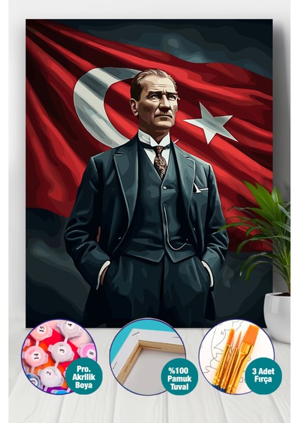 Ebedi Lider Sayılarla Boyama Seti