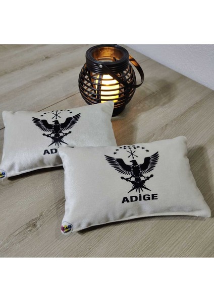Adige Kartal Logolu Araç Boyun Yastığı Baby Face Kumaş